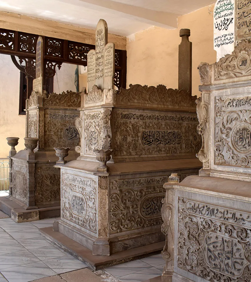 FCarved marble cenotaph(s)